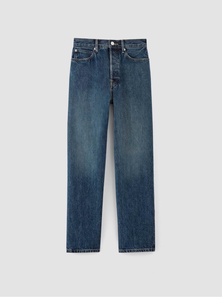 Everlane Way-High Jean (27.5" Regular) - Rich Indigo